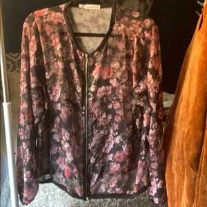 Maurice’s Sheer Floral Jacket E